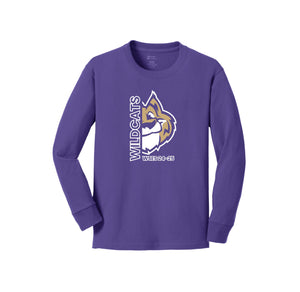 Woodland Springs On Demand-Youth Unisex Port & Co Long Sleeve Shirt On-Demand Half Mascot