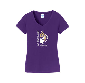 Woodland Springs On Demand-Womens Fan Favorite V-Neck Tee On-Demand Half Mascot