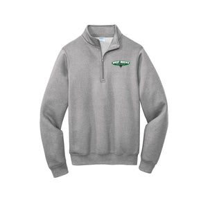 West Rocks MS-Adult Unisex 1/4-Zip Pullover Sweatshirt On-Demand