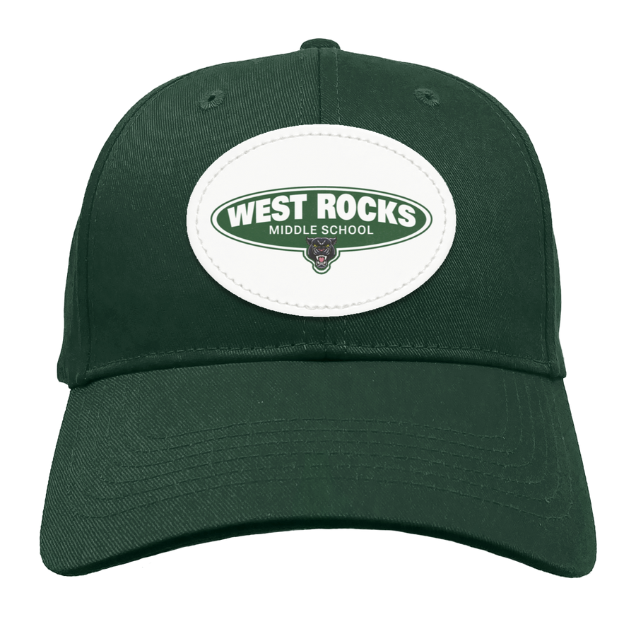 West Rocks MS-BX020 Structured Twill Cap - Oval Patch