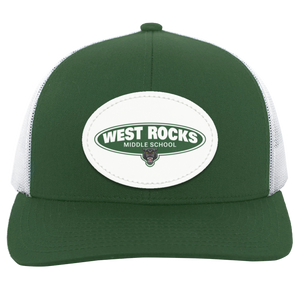 West Rocks MS-104C Trucker Snap Back - Oval Patch