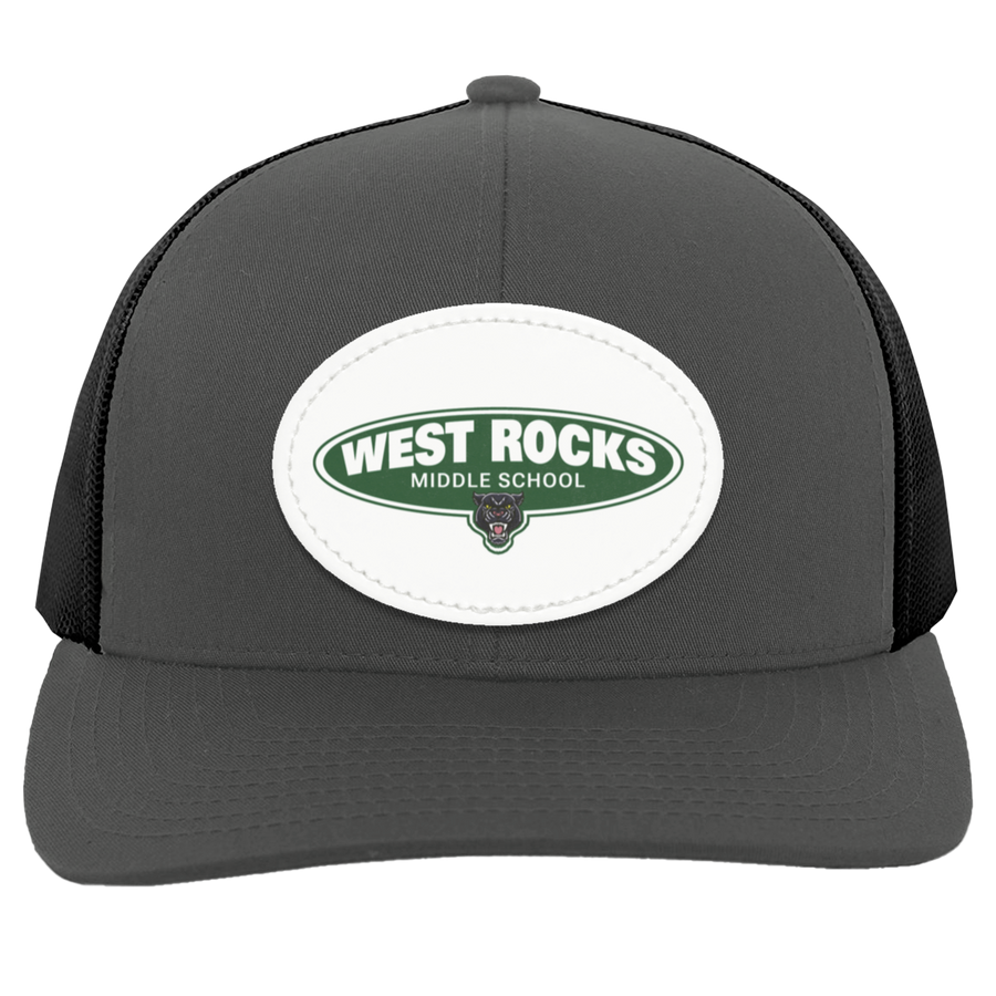 West Rocks MS-104C Trucker Snap Back - Oval Patch