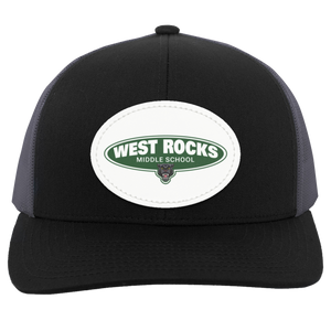 West Rocks MS-104C Trucker Snap Back - Oval Patch