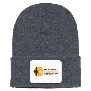 Mount Diablo Beekeepers Association-1501 Yupoong Adult Cuffed Knit Beanie - Rectangle Patch