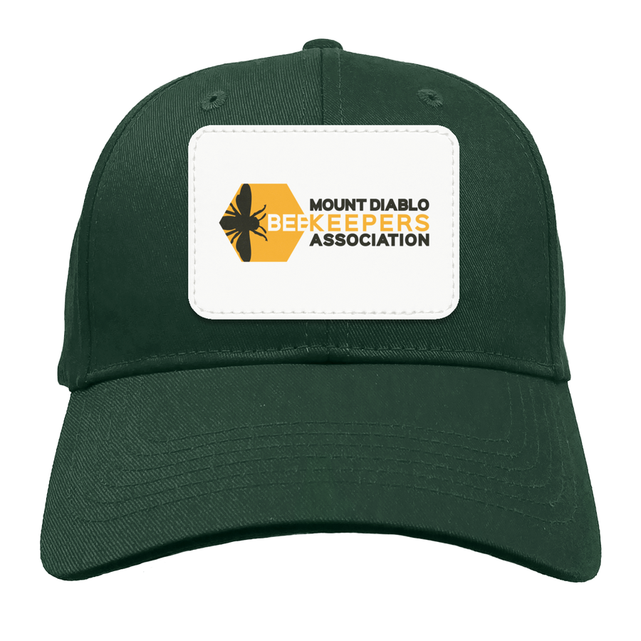 Mount Diablo Beekeepers Association-BX020 Structured Twill Cap - Rectangle Patch