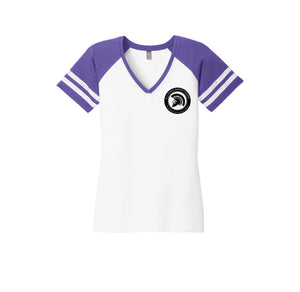 White/ Heathered Purple variant image