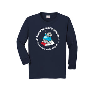 Saturn Street Elm Spring-Youth Unisex Long Sleeve Tee On-Demand