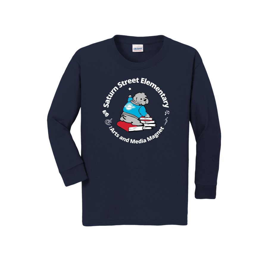 Saturn Street Elm Spring-Youth Unisex Long Sleeve Tee On-Demand