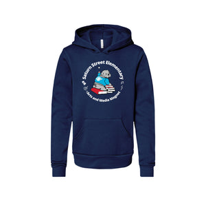 Saturn Street Elm Spring-Youth Unisex Premium Sponge Fleece Pullover Hoodie On-Demand