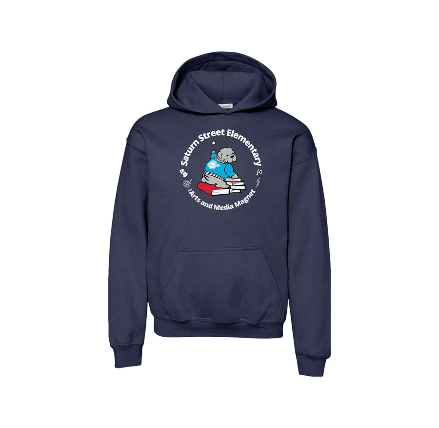 Saturn Street Elm Spring-Youth Unisex Hoodie On-Demand