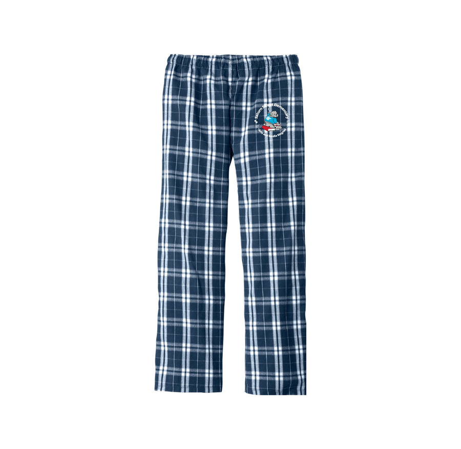 Saturn Street Elementary Spring 2025 On-Demand-Adult District Flannel Plaid Pant On-Demand
