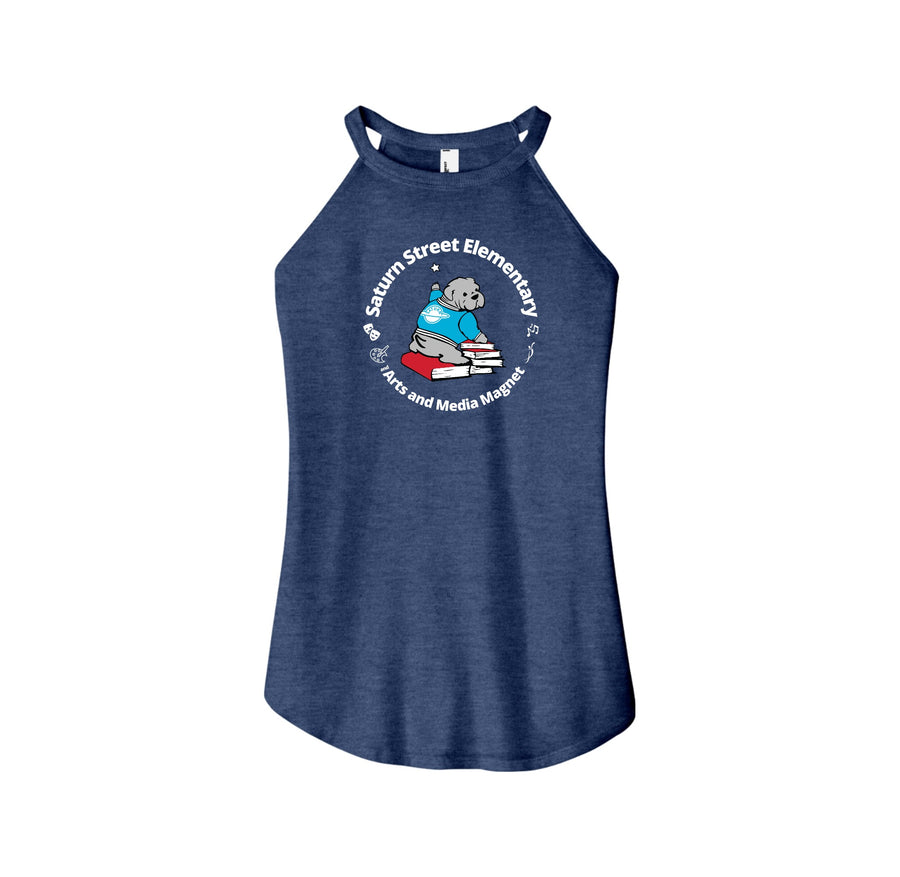 Saturn Street Elm Spring-Womens Premium Perfect Tri Rocker Tank On-Demand
