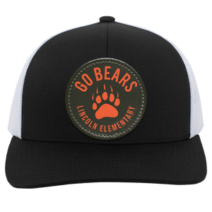 Lincoln Elm (WBL)-104C Trucker Snap Back - Circle Patch