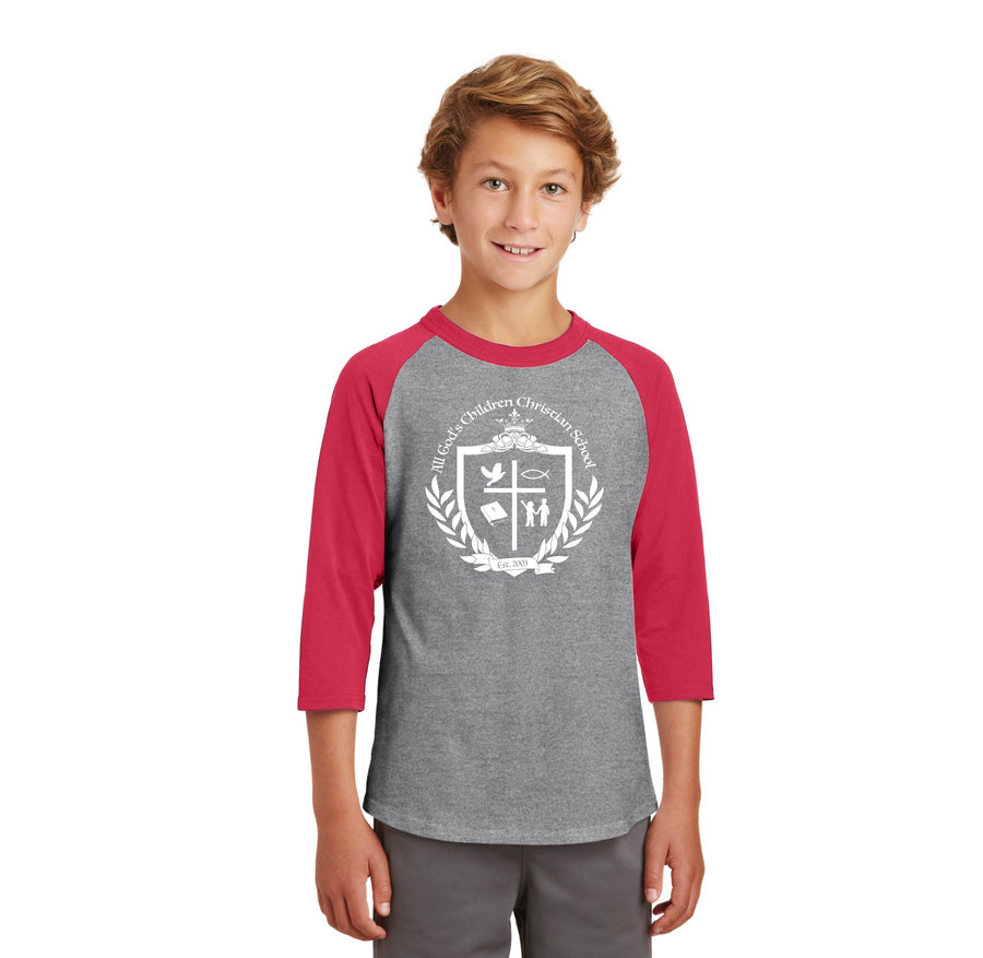Heather Grey/ Red variant image