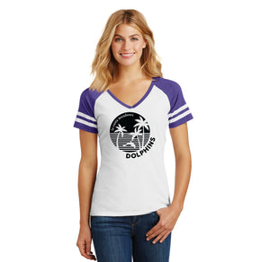 White/ Heathered Purple variant image