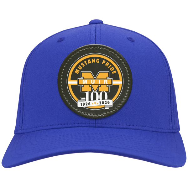 JMHS-CP80 Twill Cap - Circle Patch 100 Logo - SpiritHero.com