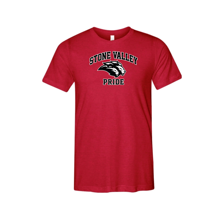 Solid Red Triblend variant image