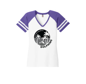White/ Heathered Purple variant image