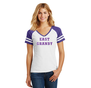 White/ Heathered Purple variant image