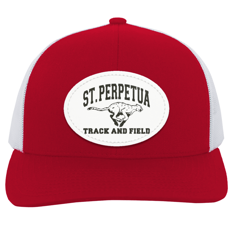 St. Perpetua CYO-104C Trucker Snap Back - Oval Patch