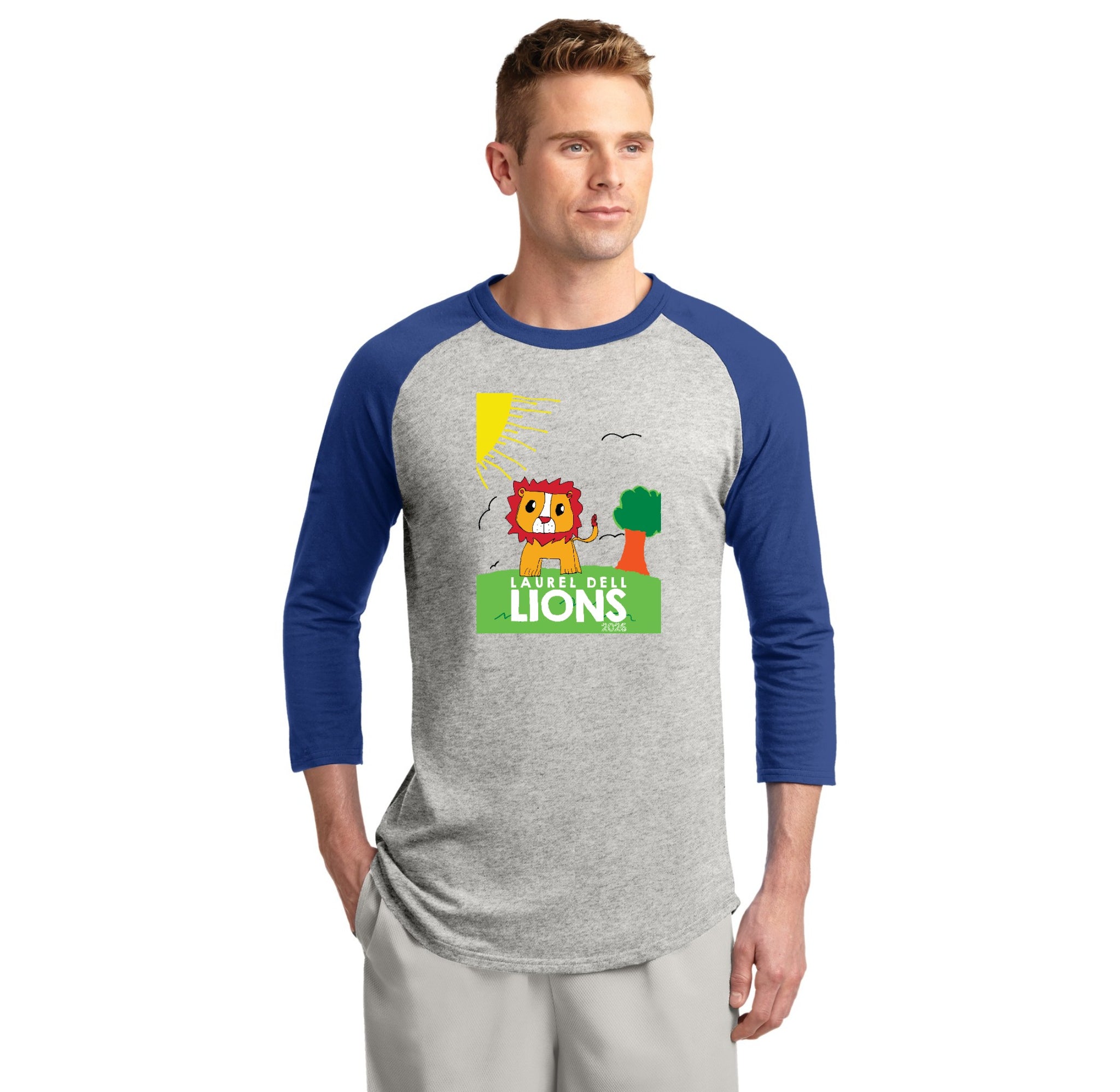 Heather Grey/ Royal variant image