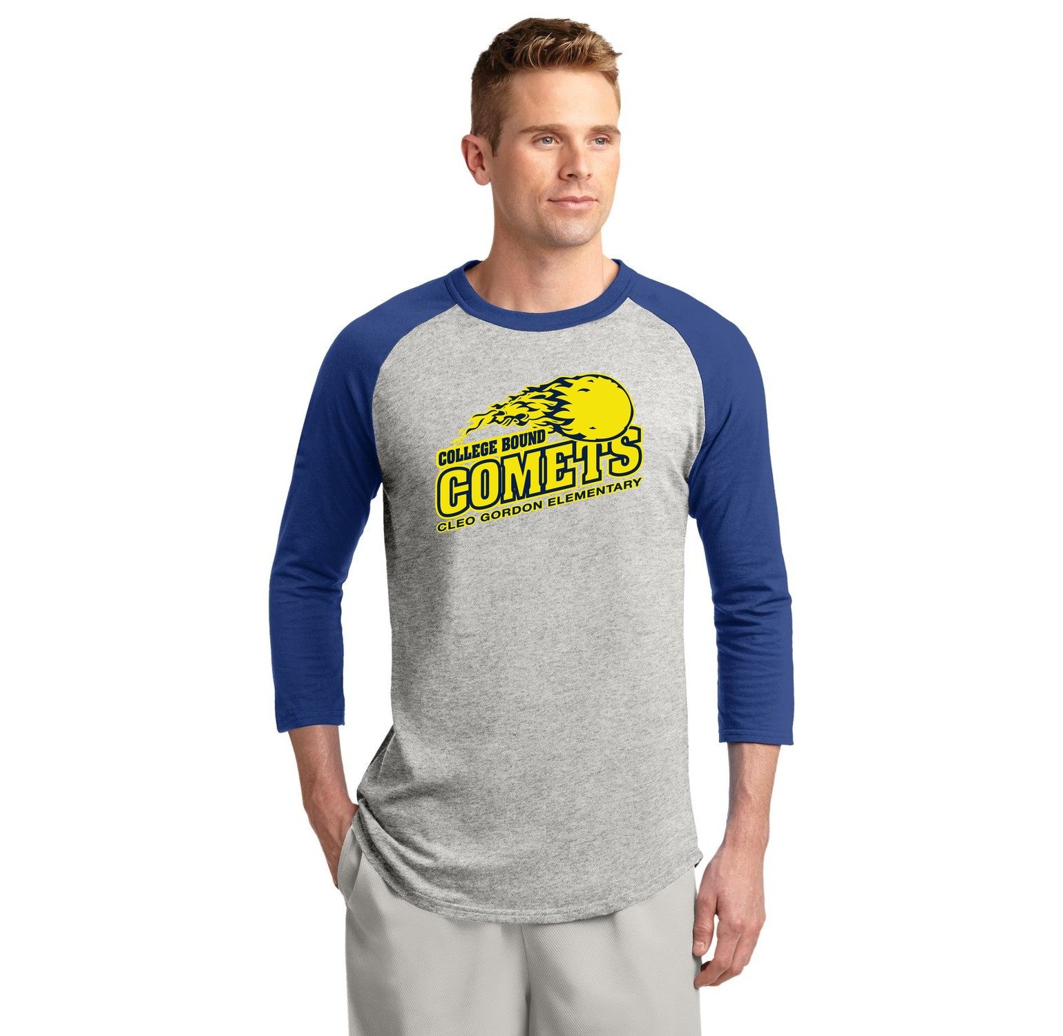 Heather Grey/ Royal variant image