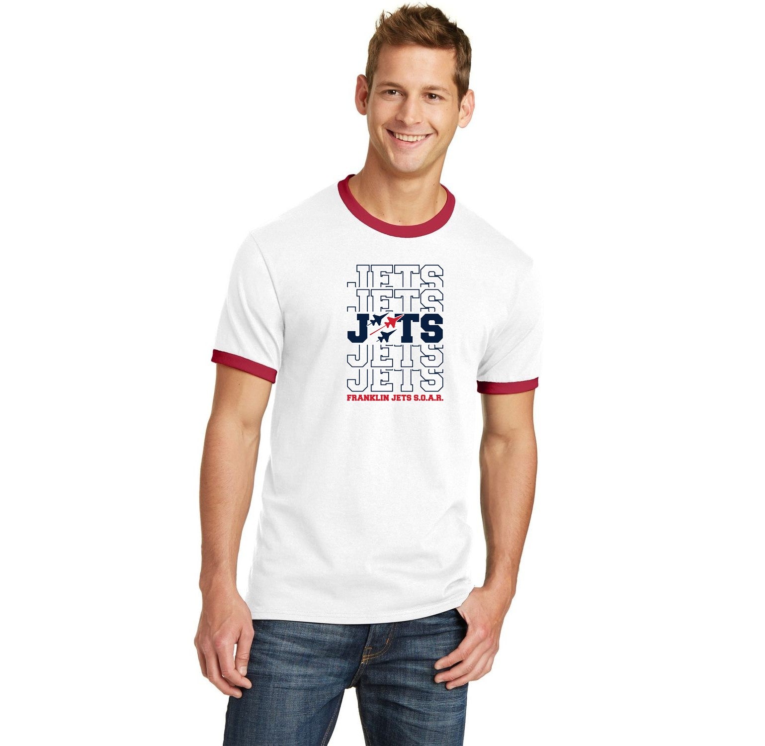 White/ Red variant image