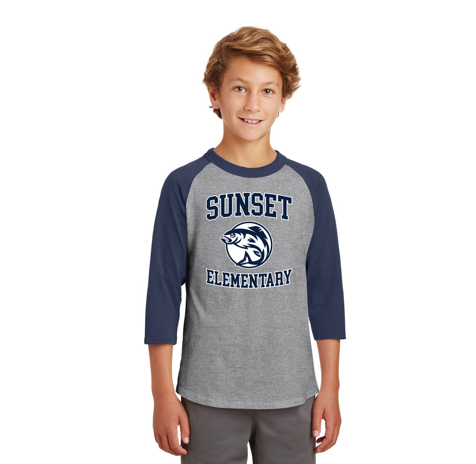 Heather Grey/ Navy variant image