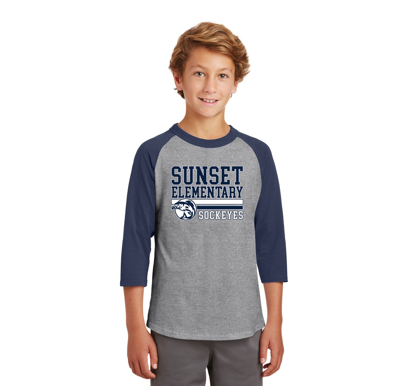 Heather Grey/ Navy variant image
