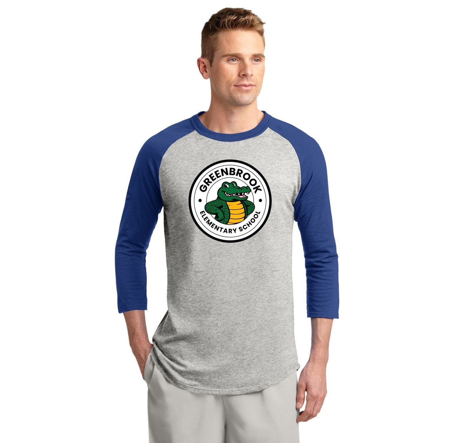 Heather Grey/ Royal variant image