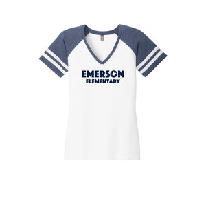 White/ Heathered True Navy variant image
