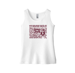 BSFC STAFF-Girls V.I.T. Tank Bulldog Pride Logo