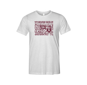 BSFC STAFF-Adult Triblend Short Sleeve Tee Bulldog Pride Logo