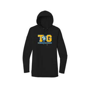 TWMS-Womens Premium Featherweight French Terry Hoodie On-Demand TG Logo