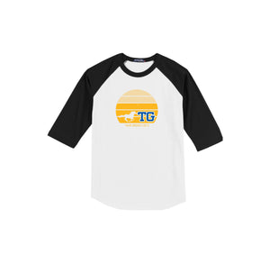 TWMS-Adult Unisex Baseball Tee On-Demand Sunset Logo