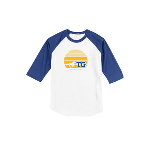 TWMS-Adult Unisex Baseball Tee On-Demand Sunset Logo