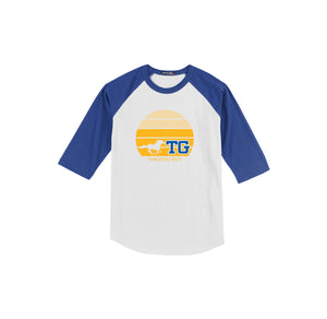 TWMS-Youth Unisex Baseball Tee On-Demand Sunset Logo