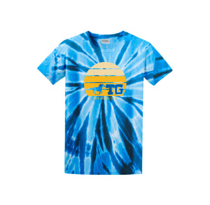 TWMS-Adult Unisex Tie-Dye Shirt On-Demand Sunset Logo