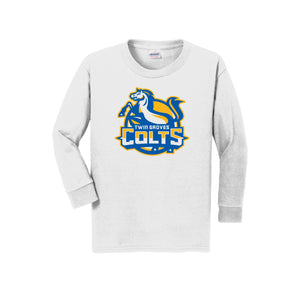 TWMS-Youth Unisex Long Sleeve Tee On-Demand Colt Logo