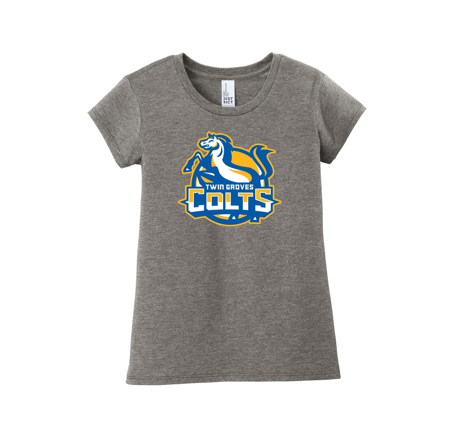 TWMS-Girls Youth Premium Tee On-Demand Colt Logo