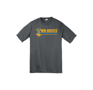 TWMS-Youth Unisex Dri-Fit Shirt On-Demand Stripe Logo