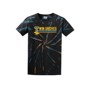 TWMS-Adult Unisex Tie-Dye Shirt On-Demand Stripe Logo