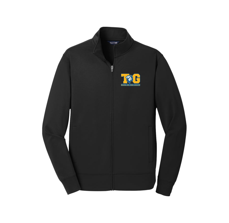 TWMS-Adult Unisex Sport-Tek Fleece Full-Zip Jacket On-Demand TG Logo