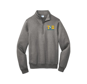 TWMS-Adult Unisex 1/4-Zip Pullover Sweatshirt On-Demand TG Logo