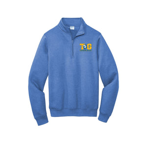 TWMS-Adult Unisex 1/4-Zip Pullover Sweatshirt On-Demand TG Logo