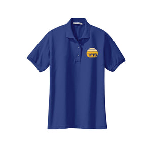 TWMS-Womens Silk Touch Polo On-Demand Sunset Logo