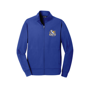 TWMS-Adult Unisex Sport-Tek Fleece Full-Zip Jacket On-Demand Colt Logo