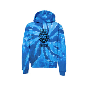 Ladera Ranch III-Adult Unisex Tie-Dye Pullover Hooded Sweatshirt On-Demand Lion Logo