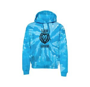 Ladera Ranch III-Adult Unisex Tie-Dye Pullover Hooded Sweatshirt On-Demand Lion Logo