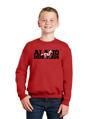 Alamo Elementary-Unisex Crewneck Sweatshirt